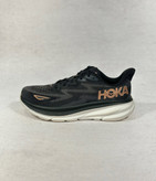 کفش دویدن زنانه هوکا کلیفتون ۹ مشکی– نمای جانبی چپ