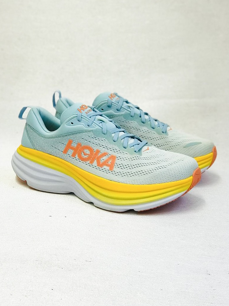 کفش مردونه ورزشی هوکا باندی 8 اورجینال با بالشتک فوق‌العاده نرم برای راحتی طولانی‌مدت