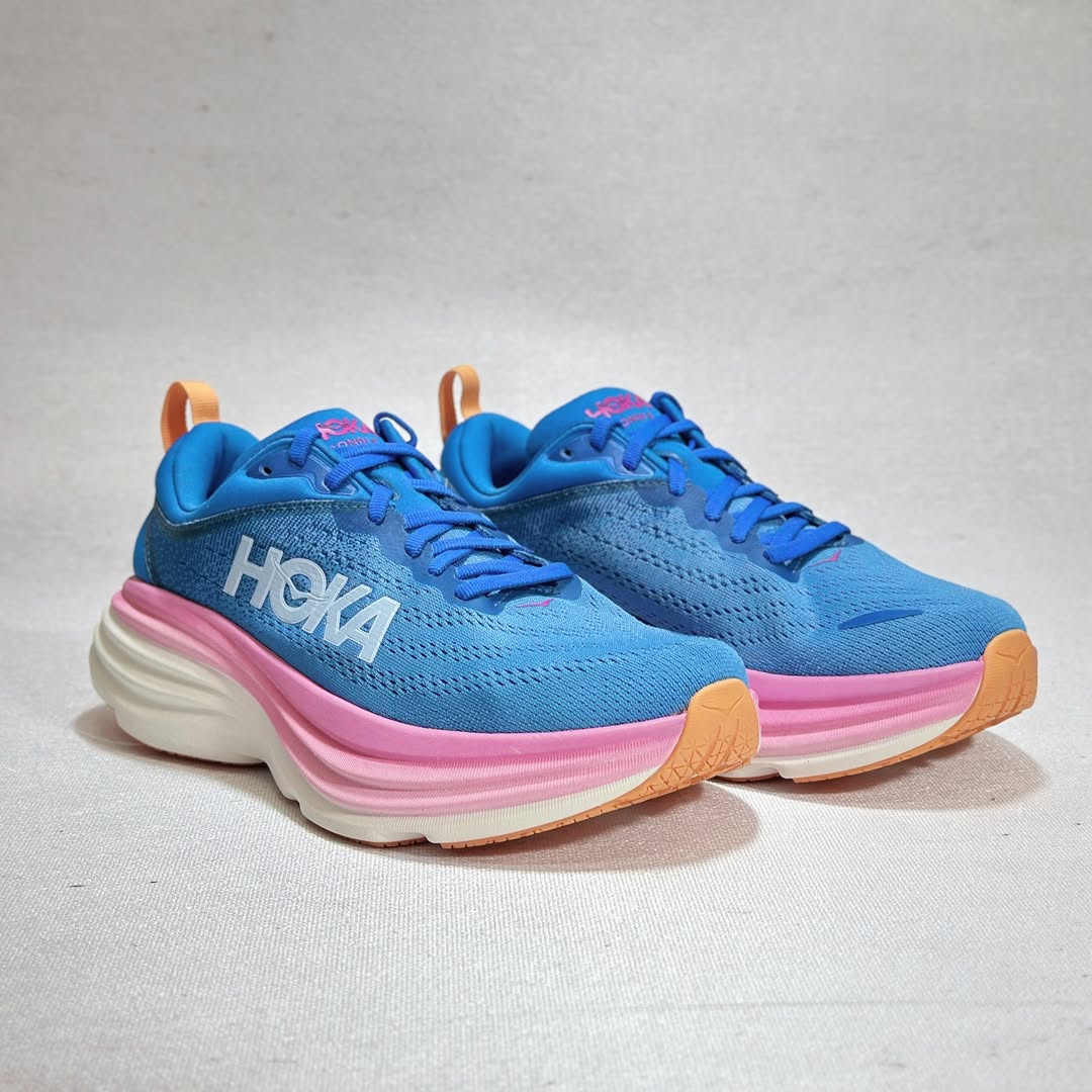 کفش ورزشی هوکا باندی 8 اورجینال با بالشتک فوق‌العاده نرم برای راحتی طولانی‌مدت